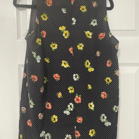 The Kooples Silk Floral Zip top - Picture 3 of 7